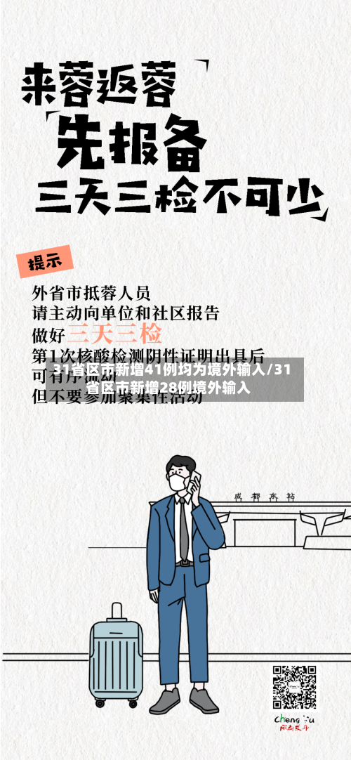 31省区市新增41例均为境外输入/31省区市新增28例境外输入-第3张图片