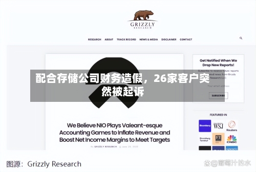 配合存储公司财务造假，26家客户突然被起诉-第3张图片